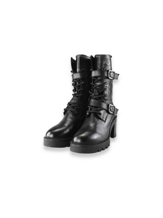 Linea Zeta Veterboots Zwart 205456