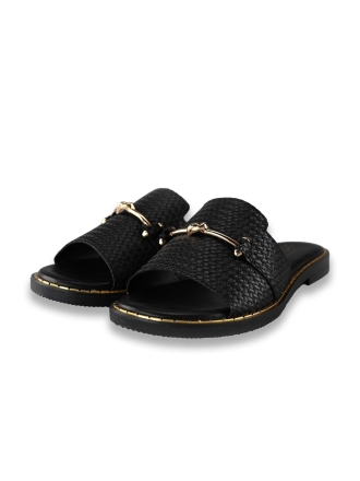DSTRCT Slippers Zwart 208747