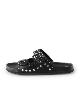 Ann Rocks Slippers Zwart 210889