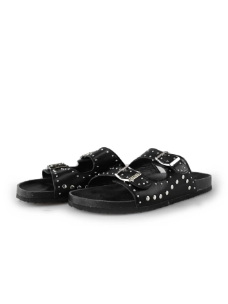 Ann Rocks Slippers Zwart 210993
