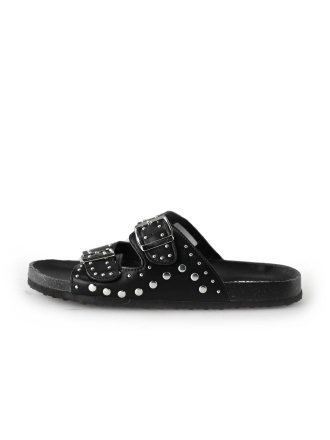 Ann Rocks Slippers Zwart 211002