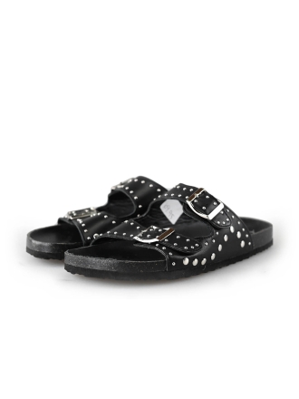 Ann Rocks Slippers Zwart 211002