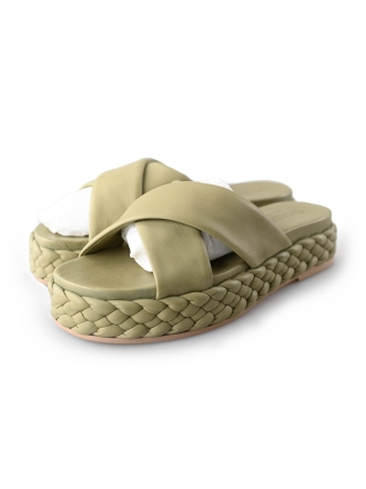Shabbies Slippers Groen 212434