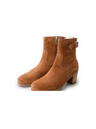 Shabbies Enkellaarzen Bruin 212457