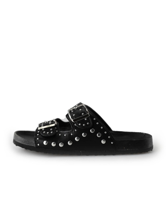 Ann Rocks Slippers Zwart 213501