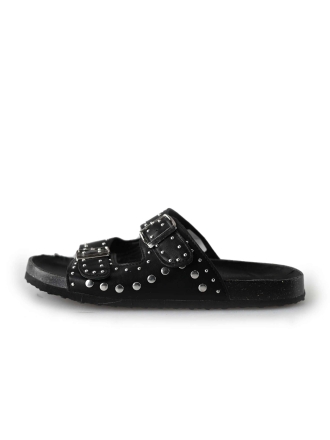Ann Rocks Slippers Zwart 213594