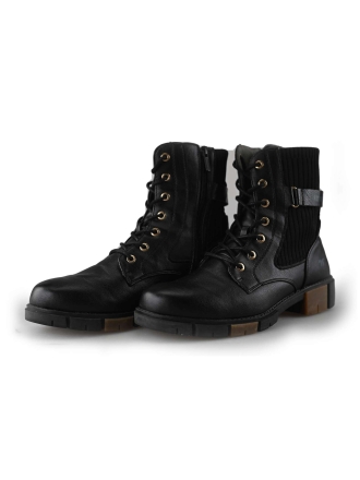 Mustang Veterboots Zwart 214507