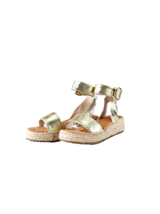 Poelman Sandalen Goud 210466
