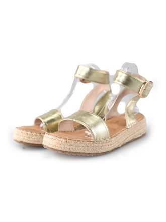 Poelman Sandalen Goud 210509