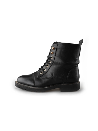 Poelman Veterboots Zwart 211033