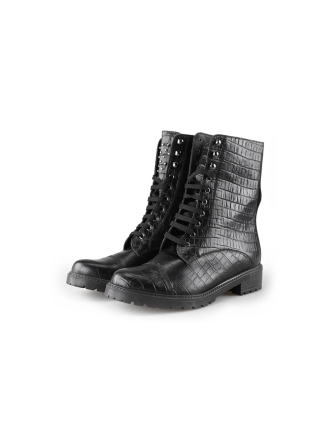 Linea Zeta Veterboots Zwart 211116