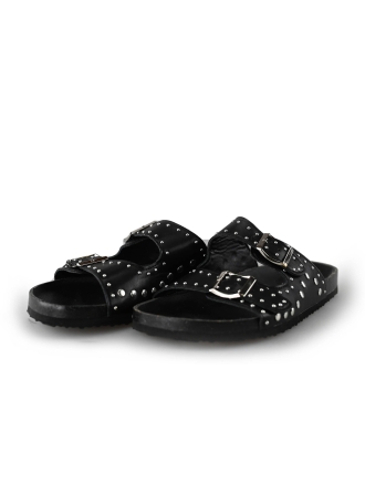 Ann Rocks Slippers Zwart 211465