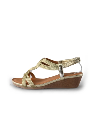 Ella Cruz Sandalen Goud 211778