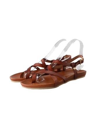 Fred de La Bretoniere Sandalen Bruin 212304