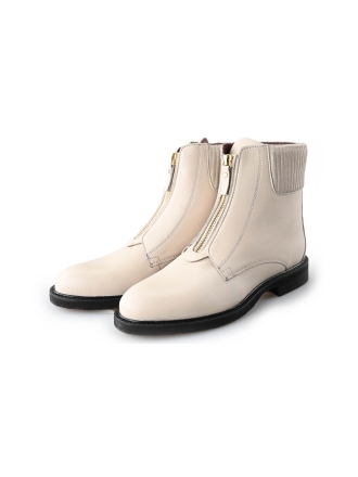 Fred de La Bretoniere Enkellaarzen Beige 212367