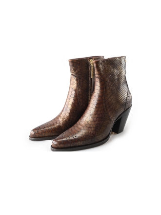 Fred de La Bretoniere Cowboy laarzen Bruin 212371