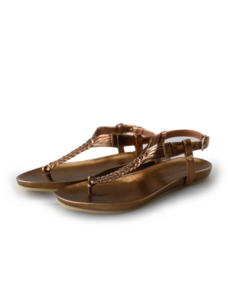 Fred de La Bretoniere Sandalen Bruin 212386