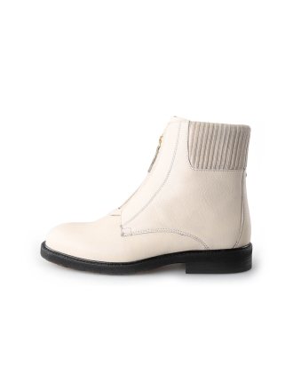 Fred de La Bretoniere Enkellaarzen Beige 212499