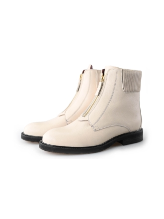 Fred de La Bretoniere Enkellaarzen Beige 212499