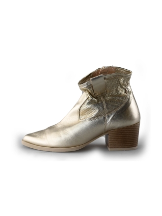Linea Zeta Enkellaarzen Goud 213353