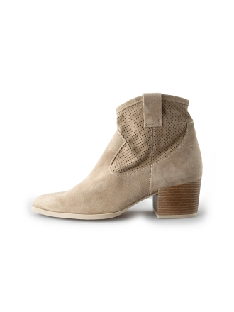 Linea Zeta Enkellaarzen Beige 213478