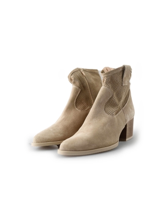 Linea Zeta Enkellaarzen Beige 213478