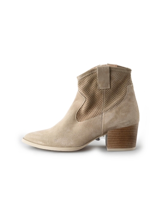 Linea Zeta Enkellaarzen Beige 213479