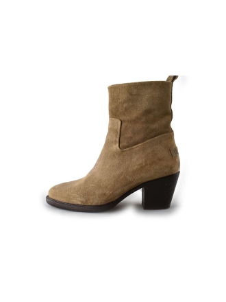 Shabbies Enkellaarzen Bruin 214292