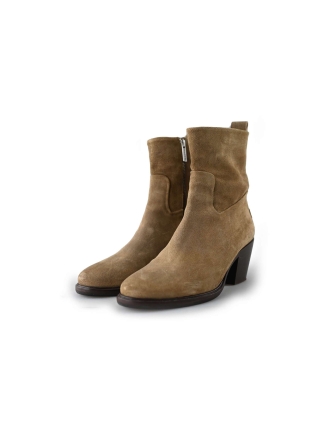 Shabbies Enkellaarzen Bruin 214292