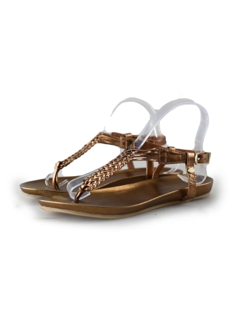 Fred de La Bretoniere Sandalen Bruin 214299