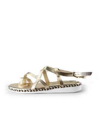 Fred de La Bretoniere Slippers Goud 214551