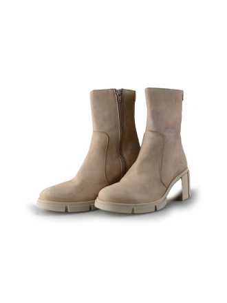 Miss Behave Enkellaarzen Beige 214648
