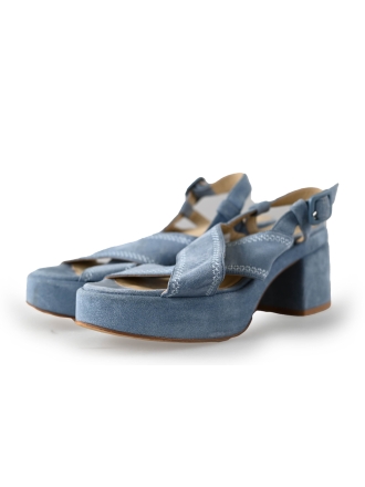 VIA VAI Sandalen Blauw 217399