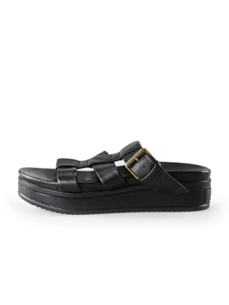 Shabbies Slippers Zwart 218151