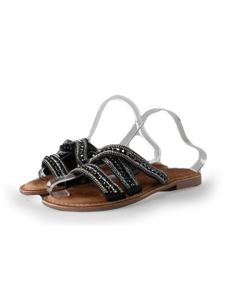 Lazamani Slippers Zwart 218236