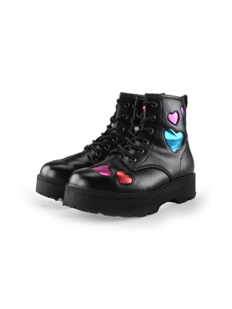 Skechers Veterboots Zwart 219176