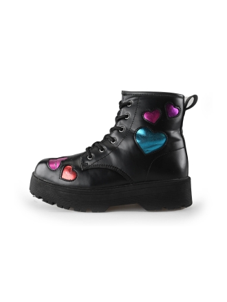 Skechers Veterboots Zwart 219182