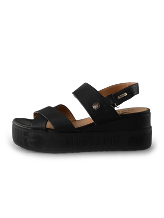 Mustang Sandalen Zwart 219303