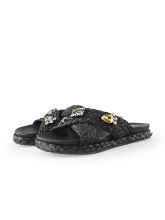 Bibi Lou Slippers Zwart 222731