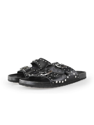 Ann Rocks Slippers Zwart 224171