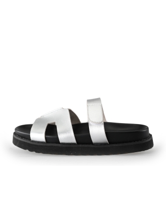 Ann Rocks Slippers Zilver 228010