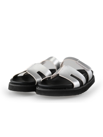 Ann Rocks Slippers Zilver 228010