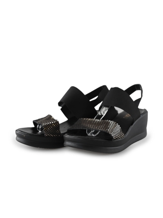 Nelson Sandalen Zwart 220307