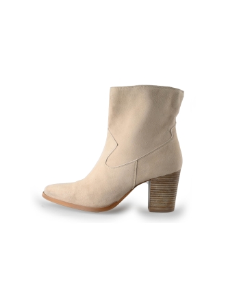 Notre-V Enkellaarzen Beige 220576