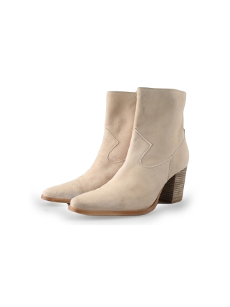 Notre-V Enkellaarzen Beige 220576