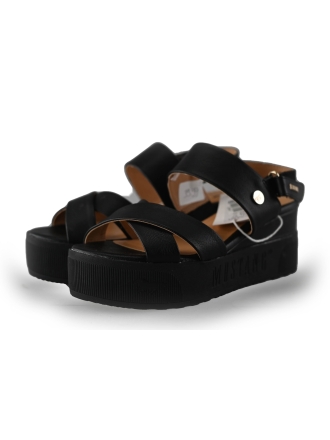 Mustang Sandalen Zwart 220667