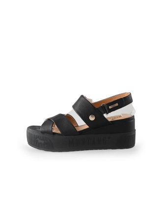 Mustang Sandalen Zwart 221601