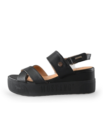 Mustang Sandalen Zwart 221602