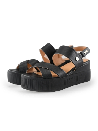 Mustang Sandalen Zwart 221602