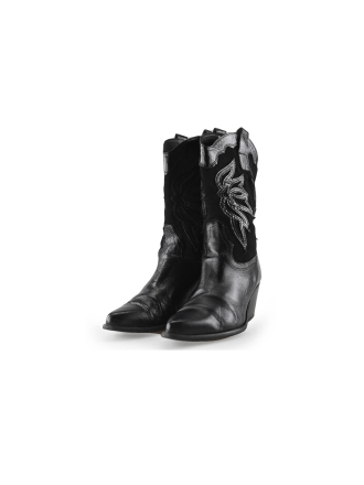 Notre-V Cowboy laarzen Zwart 221728